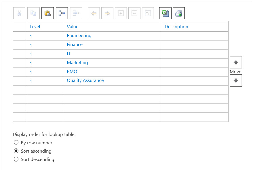 Assign Departments to Administrative Task Lines in Project Online ...